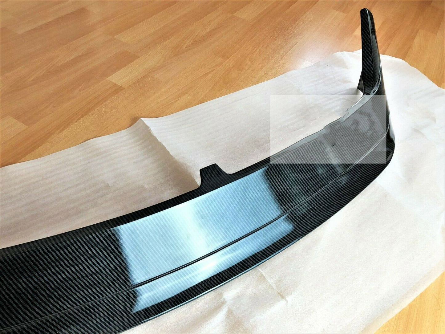 VW Golf MK8 R GTD GTI Carbon Fibre Boot Spoiler Kit