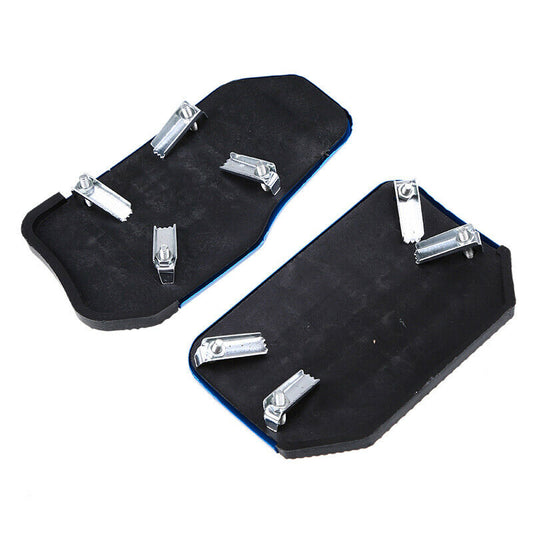 Set Blue Non-Slip Automatic Gas Brake Foot Pedal Pad Cover Car Accessories UK AE