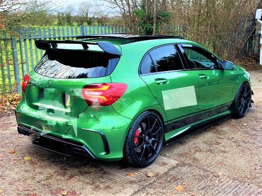 Mercedes A45 AMG Style A Class W176 Gloss Black Boot Roof Spoiler 2012-2018