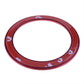 Red Car Steering Wheel Center Decoration Ring Cover For BMW 1/3/4/5/7 Series