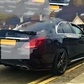 Mercedes C Class C63 AMG Style W205 Gloss Black PSM High Kick Spoiler