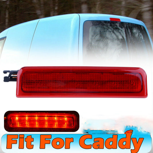 For VW Caddy Third Centre High Level Rear Brake Light Lamp Red Lens 2K0945087A