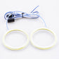 60MM-120MM COB Angel Eyes Halo 12V SMD Car LED Light Ring DRL Headlight Lamp