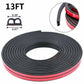 3M Car Door B Shape Rubber Seal Strip Insulation Weatherstrip Sealing Trim