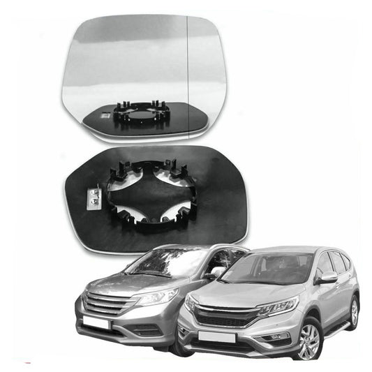 For Honda CR-V Right side wing mirror glass 2012-18 (62+ reg) wide angle heated