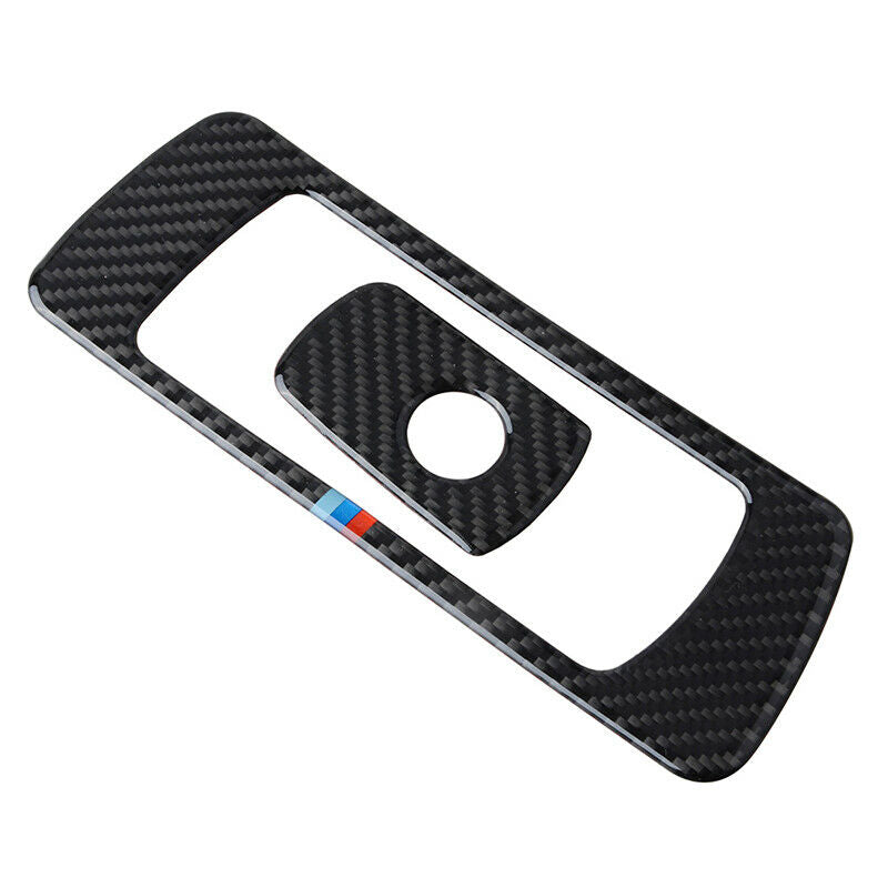 Carbon Fiber Interior Storage Box Frame Cover Trim Fit for BMW F30 F31 F32 UK