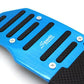 2PCS Blue Non-Slip Automatic Gas Brake Foot Pedal Pad Cover Car Accessories