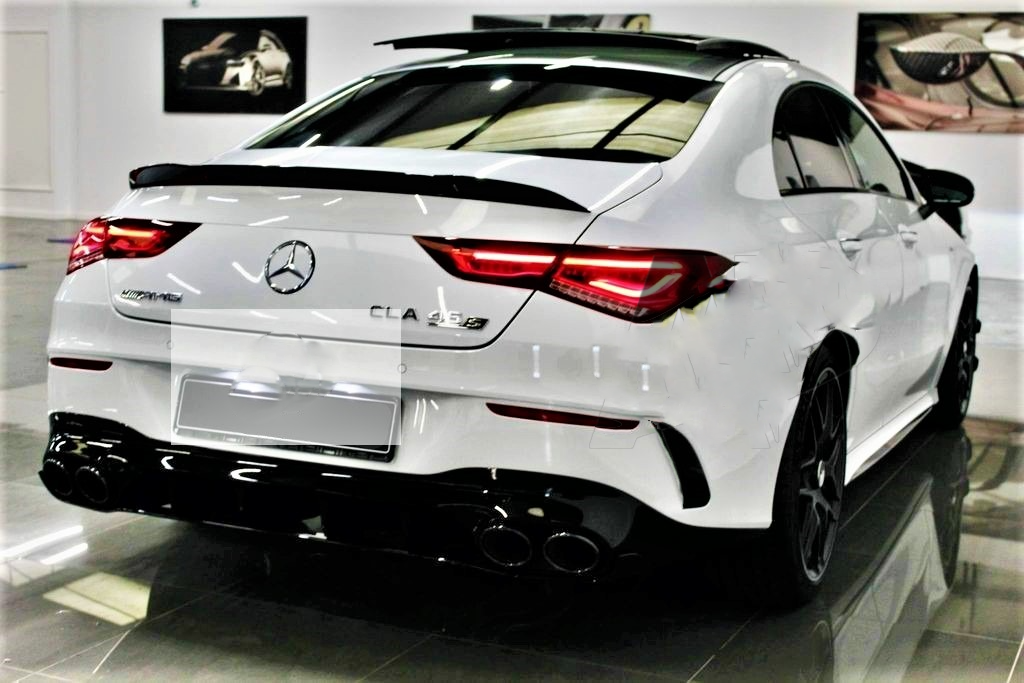 Mercedes CLA CLA45 AMG Style W118 C118 Carbon Fibre Rear Boot Spoiler 2019-2022