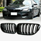 Glossy Black Front Kidney Grille Grill For BMW F06 F12 F13 6 Series 2012-2017 UK
