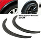 2PCS Car 25CM Wheel Eyebrow Arch Facelift Trim Lips Protector Wheels Universal