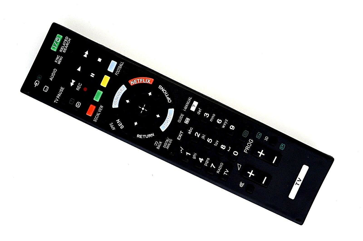 RM-ED058 RMED058 Remote Control For 3D NETFLIX Sony TVs