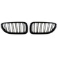 Glossy Black Front Kidney Grille Grill For BMW F06 F12 F13 6 Series 2012-2017 UK