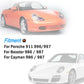 For Porsche 911 Boxster Cayman 996 997 986 987 Sun Visor Mirror Cover Complete