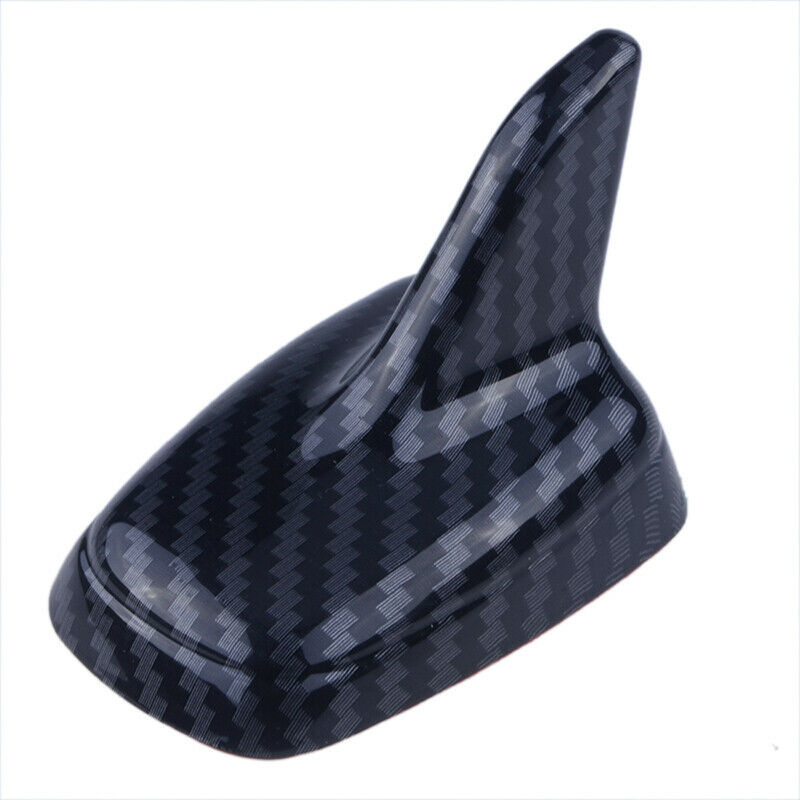 Universal carbon fiber Car Black Shark Fin Decorative Dummy Roof Antenna Aerial