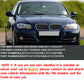 Black M Sport Dual Line Front Grille Kidney for 09-11 BMW E90 E91 3-Series Sedan