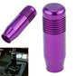 Universal Car Aluminum Manual Gear Stick Shift Shifter Lever Knob 85mm Purple