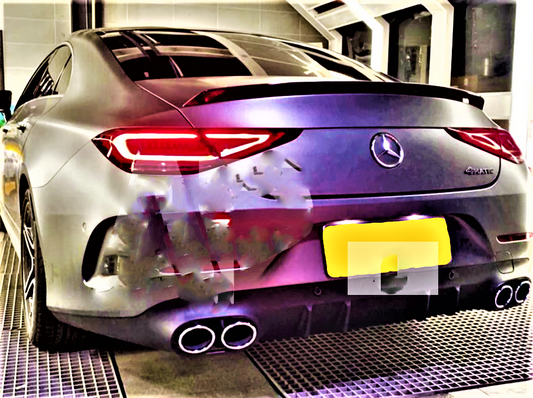 Mercedes CLS Class CLS53 AMG Style W257 C257 Gloss Black Boot Spoiler 2018 +