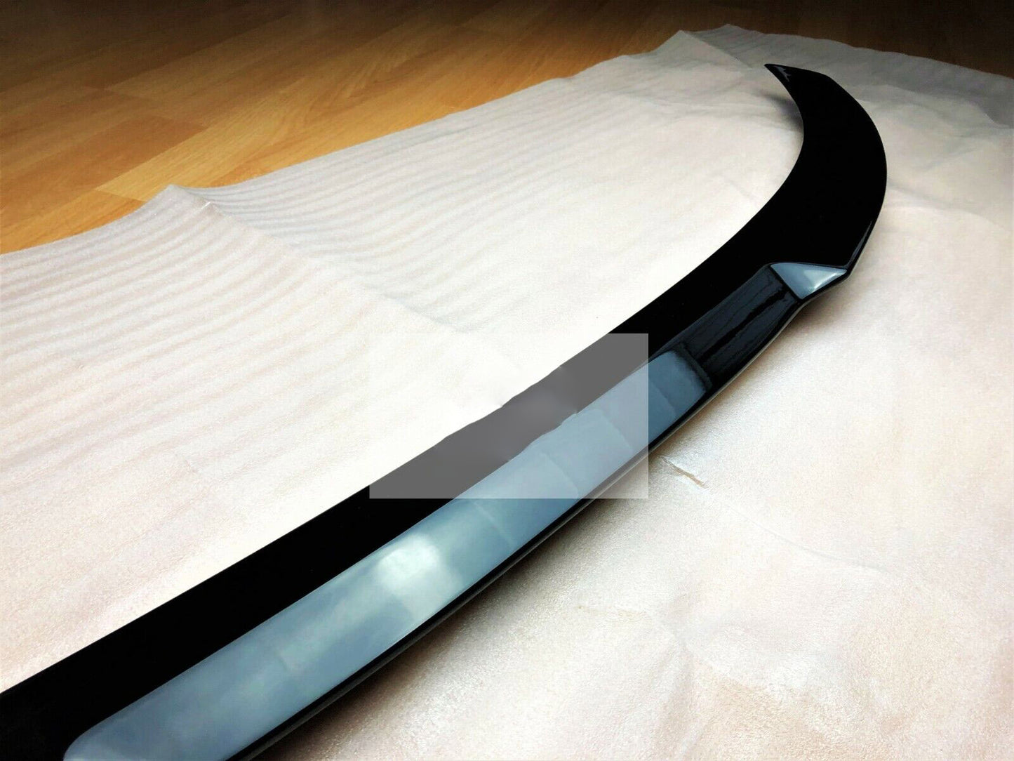 BMW M Sport 3 Series M3 E90 Gloss Black M4 Style Boot Lip Spoiler 2004 to 2012