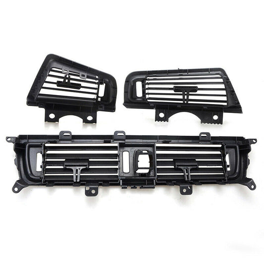 3PCS Front Console Dash Air Vent Grille Cover For BMW 520i 528i 535i 2010-2016
