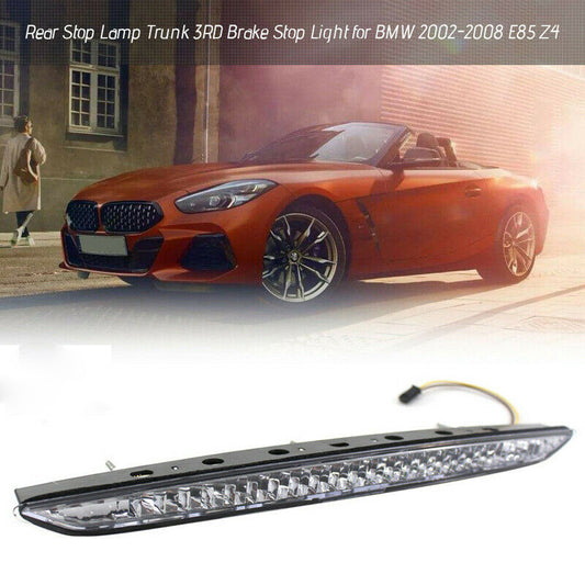 For BMW Z4 E85 02-08 Clear Lens High Level 3rd LED Tail Brake Light 63256917378