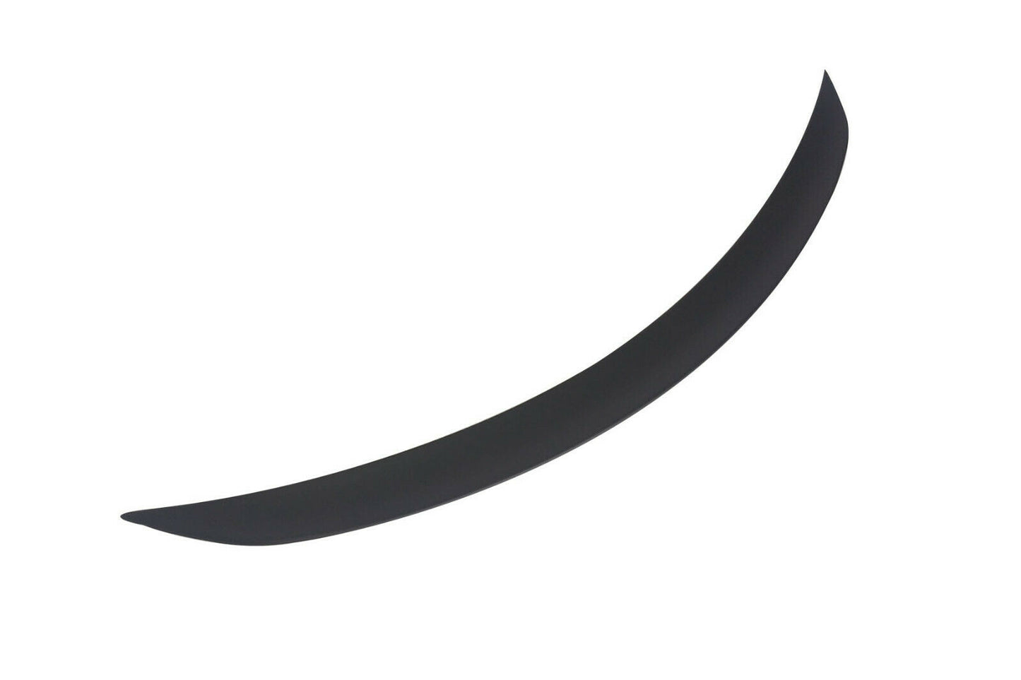 MERCEDES C CLASS COUPE C205 A205 AMG STYLE REAR BOOT SPOILER MATTE BLACK