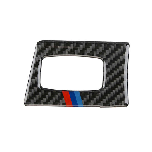 For BMW 3 Series E90 E92 E93 2005-2012 Carbon Fiber Keyhole Strips Cover Trim UK