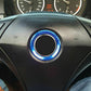 Blue Car Decorative Steering Wheel Center Ring Cover 1/3/4/ 5/7 Series For BMW h