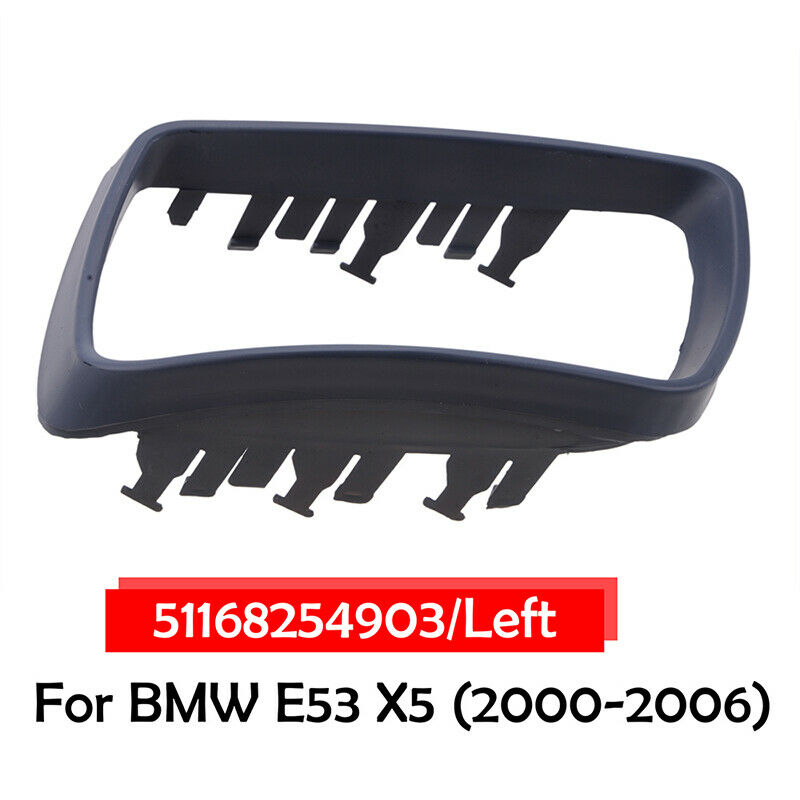 Left Passenger Side Door Wing Mirror Cover Cap Trim for BMW E53 X5 2000-2006