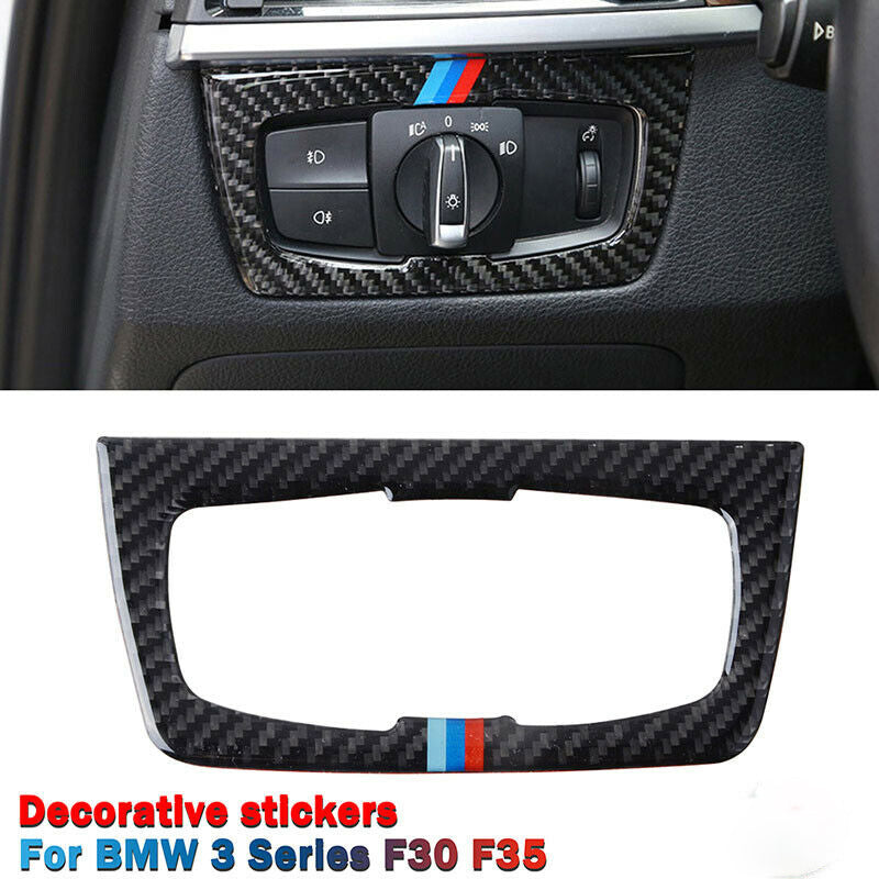 Decoration Cover Trim Part Accessories Carbon Fiber For BMW F30 F32 F80 F82 M3 C