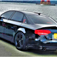Audi RS4 Look A4 S4 RS4 B8 Gloss Black M4 Style Boot Lip Spoiler 2008 to 2012