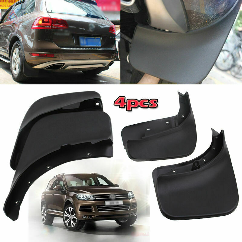 TOP QUALITY Set For VW New Touareg 2011-2017 Splash Guards Mud Guards Flaps UK