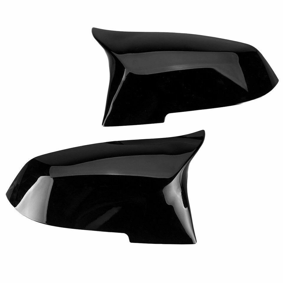 Mirror Cover M3 Style Caps Glossy Black For BMW F20 F21 F23 F30 F36 F32 F87 E84