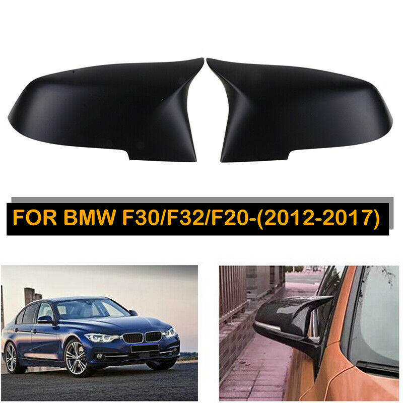 Mate Black Mirror Cover For BMW 1/2/3 Series F20 F21 F22 F23 F30 F32 F87 12-17