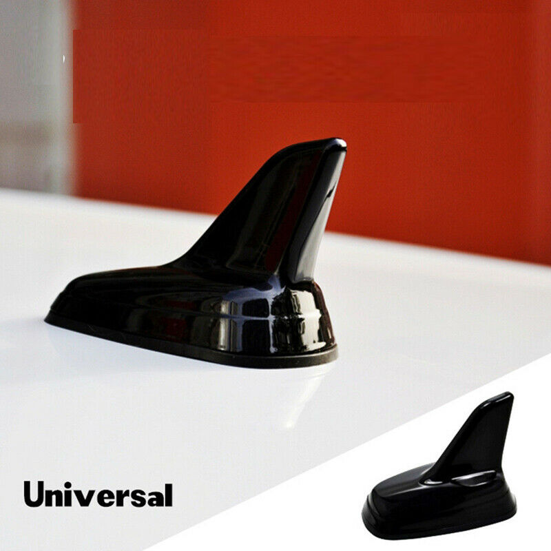 Universal Car Black Roof Radio AM/FM Signal Shark Fin Style Aerial Antenna Trim