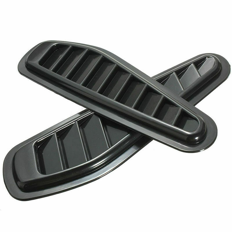 Car Air Flow Intake Scoop Turbo Bonnet Vent Cover Hood Fender Decor Universal h