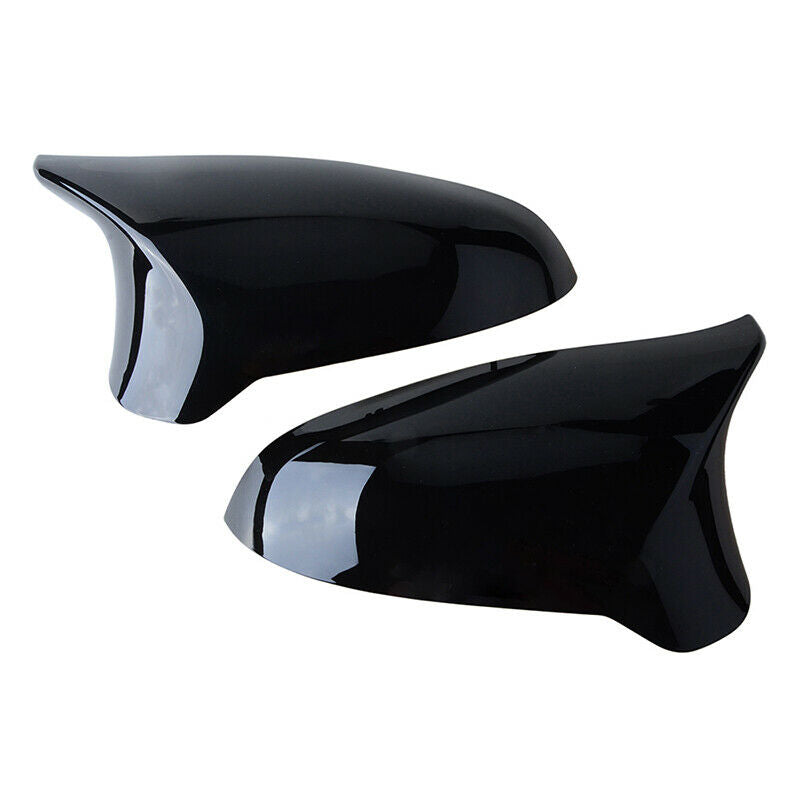 Gloss Black Side View Mirror Covers Cap For 2015-2019 BMW F80 M3 F82 M4 F87 M2C