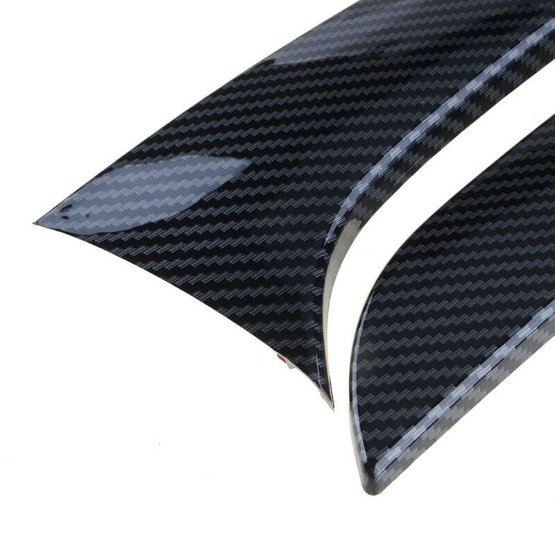 Carbon Fiber Window Canard Spoiler Splitter Lip For BMW 1 Series F20 F21 2012-19