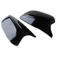 Gloss Black Door Side Mirror Cover Cap Fit For 2014+ Infiniti Q50 Q60 QX30 Q70