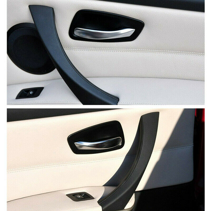 1x Beige Right Side Door Handle Pull Trim Cover For BMW E90 E91 3 Series 2004-12