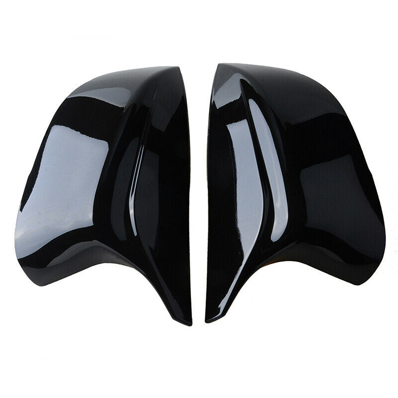 Gloss Black Door Side Mirror Cover Cap Fit For 2014+ Infiniti Q50 Q60 QX30 Q70