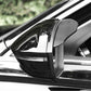 2X Car Black RearView Side Mirror Rain Board Eyebrow Guard Sun Visor Accessories