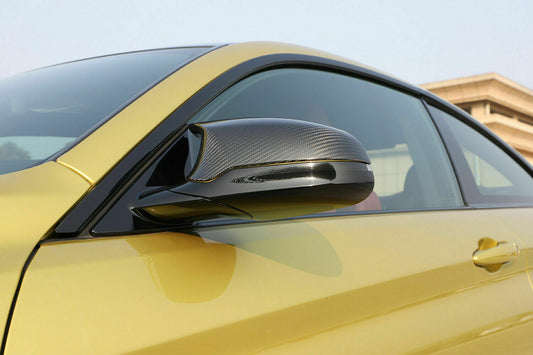 Gloss Black Side View Mirror Covers Cap For 2015-2019 BMW F80 M3 F82 M4 F87 M2C