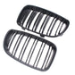 Kidney Grill Grille Gloss Black For 2008-2013 BMW 1 Series E81 E82 E87 E88 UK