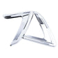Chrome Silver Air Vent Side Marker Fender Covers Decor Trim For Universal Car