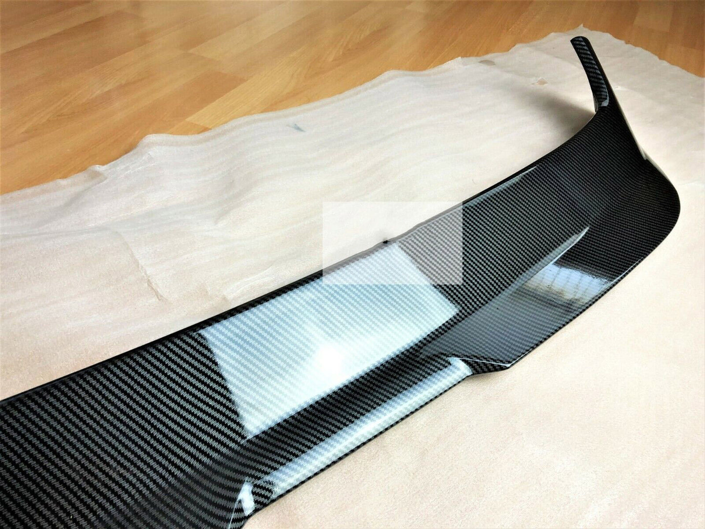 VW Golf TSI TDI R GTI GTD Style Carbon Fibre Boot Spoiler MK7-MK7.5