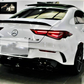 Mercedes CLA CLA45 AMG Style W118 C118 Carbon Fibre Rear Boot Spoiler 2019-22