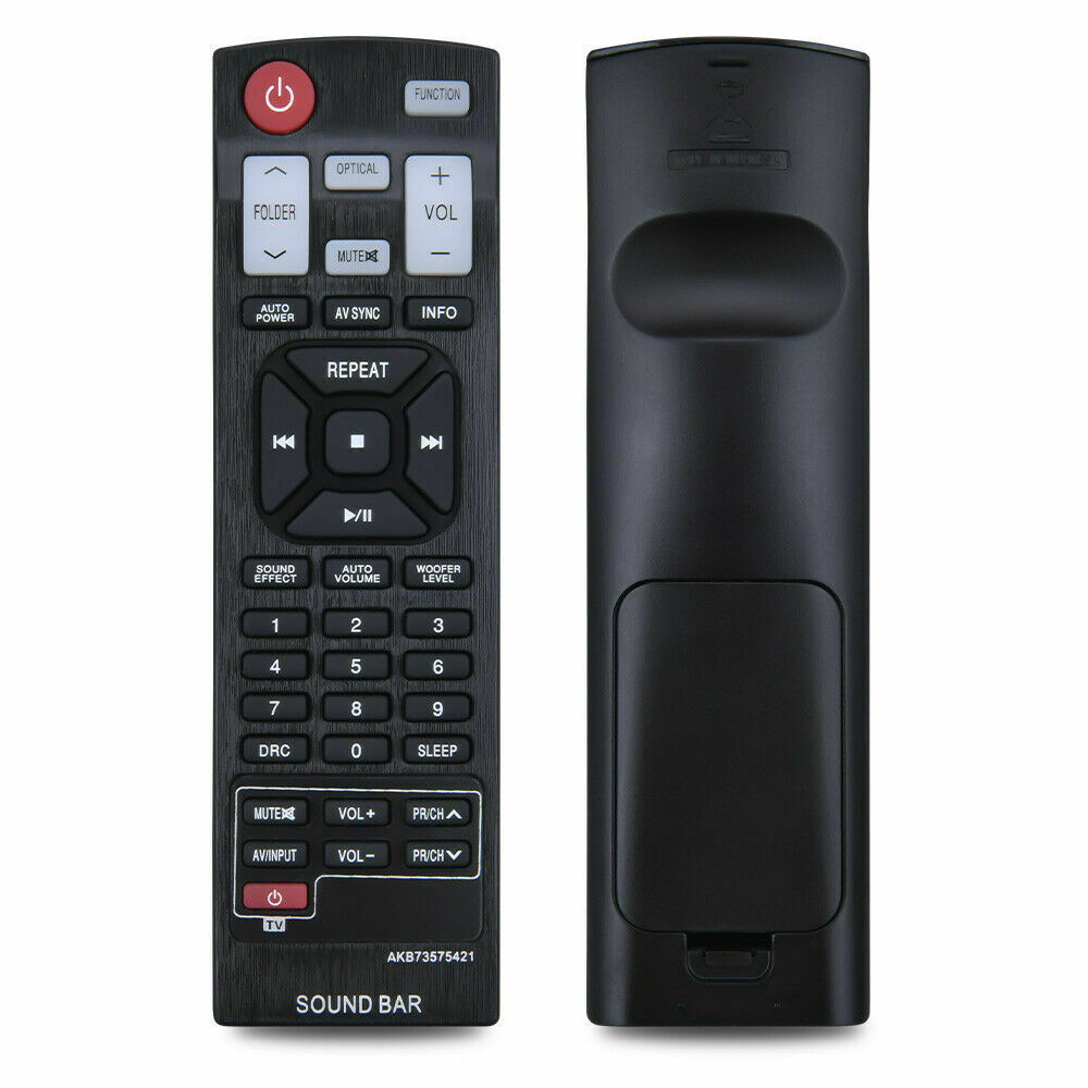 AKB73575401 Remote Control for LG Sound Bar System Replaces AKB73575422