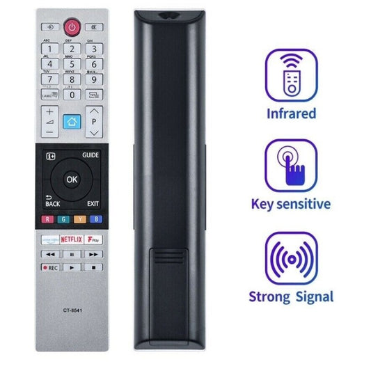 TOSHIBA CT-8541 TV REMOTE CONTROL REPLACEMENT NETFLIX + Amazon BUTTON SMART TV