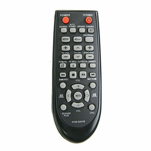 AH59-02547B remote control for Samsung Soundbar HW-H550 sub AH59-02612B
