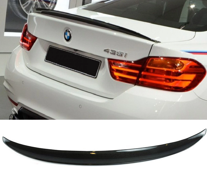 BMW 4 series F32 coupe carbon fibre M performance rear boot lip trunk spoiler
